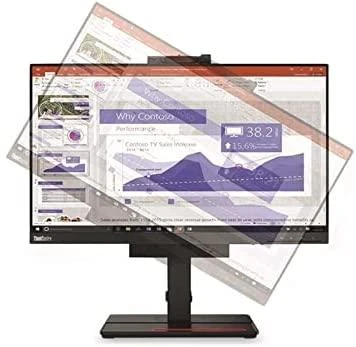 Monitorius Lenovo ThinkCentre Tiny-in-One 24 (Gen 4) 23,8 ", Jutiklinis ekranas, IPS, 1920 x 1080, 16:9, 4 ms, 250 cd/m², Integruotas garsiakalbis (-ai), Juodas, 1080p kamera su dviguba mikrofonas VOIP, LED indikatorius, 60 Hz, HAS