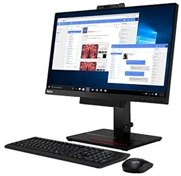Monitorius Lenovo ThinkCentre Tiny-in-One 24 (Gen 4) 23,8 ", Jutiklinis ekranas, IPS, 1920 x 1080, 16:9, 4 ms, 250 cd/m², Integruotas garsiakalbis (-ai), Juodas, 1080p kamera su dviguba mikrofonas VOIP, LED indikatorius, 60 Hz, HAS