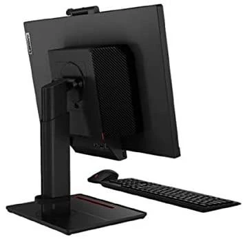 Monitorius Lenovo ThinkCentre Tiny-in-One 24 (Gen 4) 23,8 ", Jutiklinis ekranas, IPS, 1920 x 1080, 16:9, 4 ms, 250 cd/m², Integruotas garsiakalbis (-ai), Juodas, 1080p kamera su dviguba mikrofonas VOIP, LED indikatorius, 60 Hz, HAS
