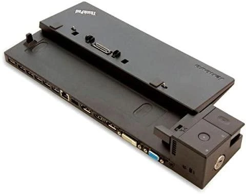 Lenovo ThinkPad Ultra Dock jungčių panelė iš kampo