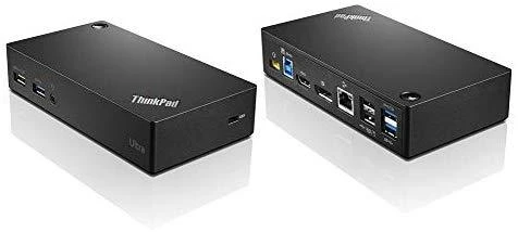 Lenovo ThinkPad Ultra Dock priekinės ir galinės jungtys