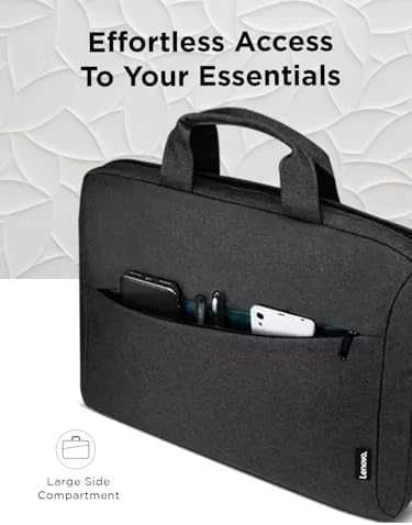 Lenovo | Casual Toploader T210 | Tinka iki 15.6 " | Messenger - Briefcase | Juodas