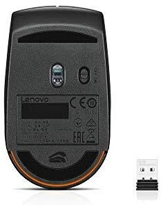 Lenovo GX30K79401 kompiuterinė pelė Radijo dažnio belaidė Lazeris 1000 DPI Abiems rankoms