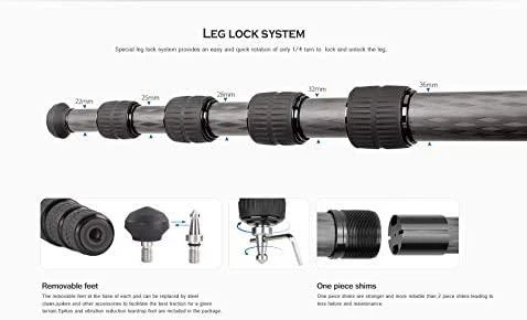 Leofoto Summit LM-365C pilka