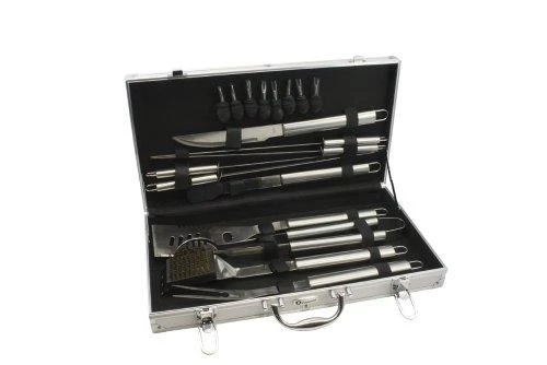 Zilverstad Leopold Vienna BBQ KIT 18 dalių 8x24x27 LV01070
