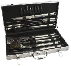 Zilverstad Leopold Vienna BBQ KIT 18 dalių 8x24x27 LV01070