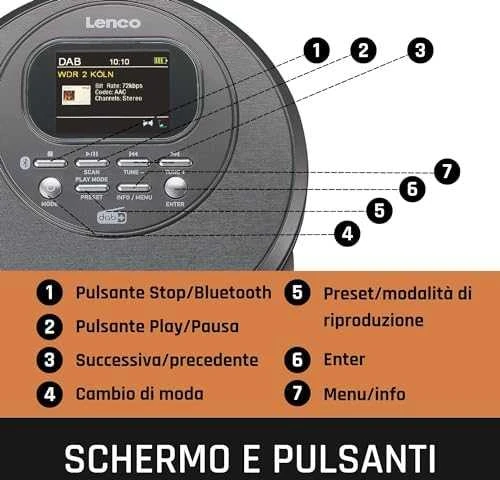 Lenco CD-500BK