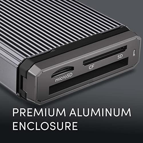 Atminties kortelė Western Digital SANDISK Professional PRO-READER kelių lizdų USB 3.2 Gen 2 didelio našumo kortelių skaitytuvas