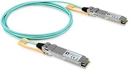 „Level One Modulis SFP LevelOne“ „LevelOne AOC-0502“ tinklo siųstuvo-imtuvo modulis Šviesolaidinis 103100 Mbit/s QSFP28 850 nm