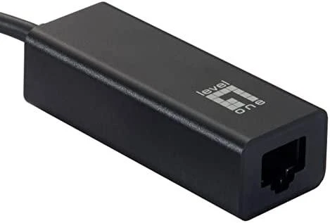 Level One USB-0401 juodas tinklo adapteris
