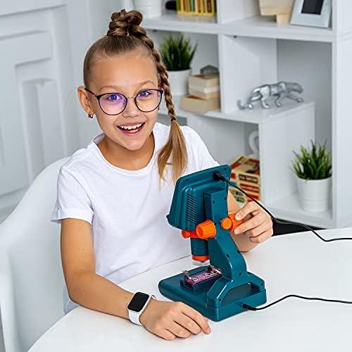 Mikroskopas Mikroskop Levenhuk Mikroskop cyfrowy Levenhuk LabZZ DM200 LCD