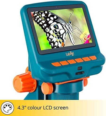 Mikroskopas Mikroskop Levenhuk Mikroskop cyfrowy Levenhuk LabZZ DM200 LCD
