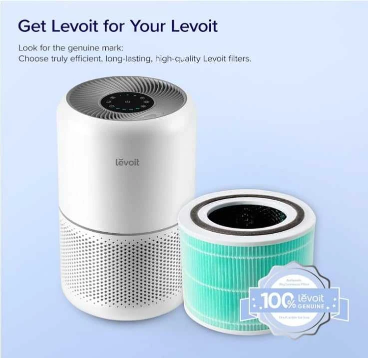 „Levoit Core 300“ 3 pakopų toksinų sugėrimo filtras