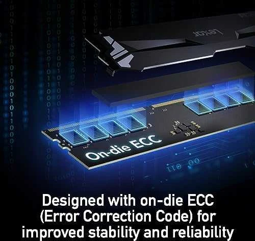 RAM Lexar | Darbalaukio atmintis | ARES | 32 komplektas (16GBx2) GB | DDR5 | 6800 MHz | PC/serveris | Registracijos Nr. | ECC Nr