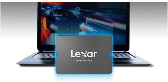 Lexar | SSD | NQ100 | 240 GB | SSD form factor 2.5 | Solid-state drive sąsaja SATA III | Skaitymo greitis 550 MB/s | Rašymo greitis 445 MB/s