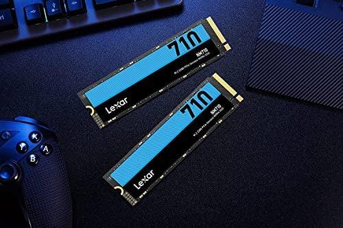 Lexar | M.2 NVMe SSD | NM710 | 2000 GB | SSD form factor M.2 2280 | Solid-state drive sąsaja PCIe Gen4x4 | Skaitymo greitis 4850 MB/s | Rašymo greitis 4500 MB/s
