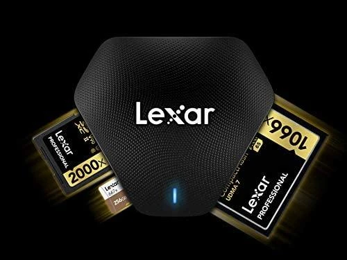 Lexar | Multi-Card | „Trys viename“ USB 3.1 tipo C skaitytuvas | SD ir Micro SD CompactFlash palaikymas | Kortelių skaitytuvas