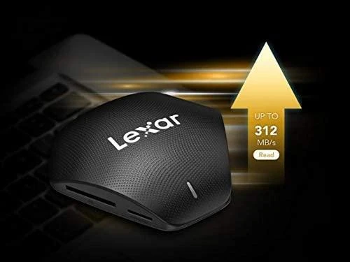 Lexar | Multi-Card | „Trys viename“ USB 3.1 tipo C skaitytuvas | SD ir Micro SD CompactFlash palaikymas | Kortelių skaitytuvas