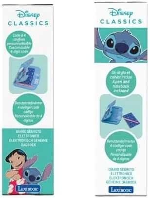 Slaptas elektroninis dienoraštis Stich Lexibook
