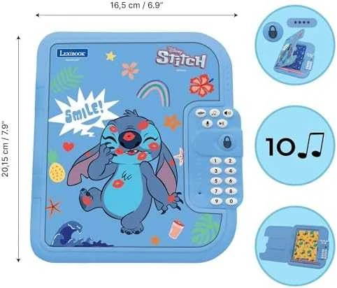 Slaptas elektroninis dienoraštis Stich Lexibook
