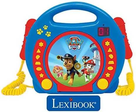 Lexibookpaw Patrol Lexibook - Paw Patrol - Nešiojamas CD grotuvas (RCDK100PA)