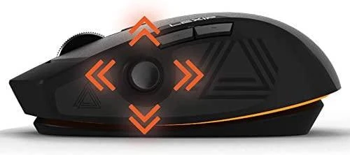Kompiuterio pelė LEXIP PU94 – Wired 3D mouse with internal joystick, thumb joystick and ceramic pads – 6 buttons and 12 programmable macros
