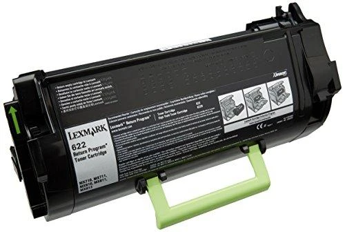 Lexmark 622 (62D2000) Return, juoda kasetė