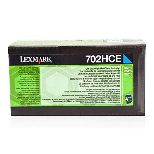 Lexmark 70C2HCE kasetė, žalsvai mėlyna, 3000 puslapių