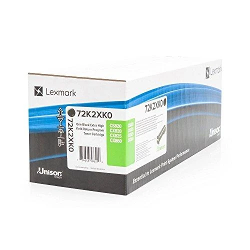 Lexmark Cartrige | 72K2XK0 | Juodas