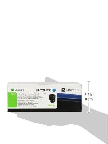Lexmark (74C2HCE/ 74C2HC0 ), žydra kasetė