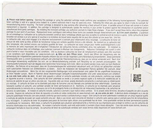 Lexmark 74C2HM0 tonerio kasetė Originalus Rausvai raudona 1 vnt