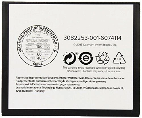 Lexmark 74C2HM0 tonerio kasetė Originalus Rausvai raudona 1 vnt