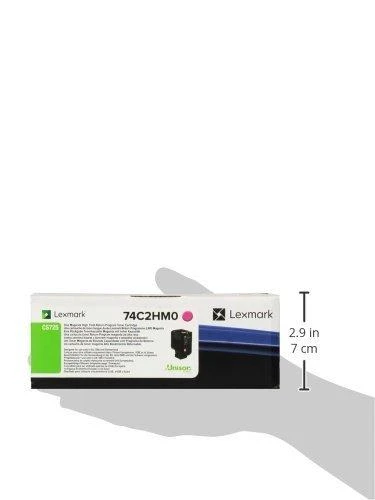 Lexmark 74C2HM0 tonerio kasetė Originalus Rausvai raudona 1 vnt