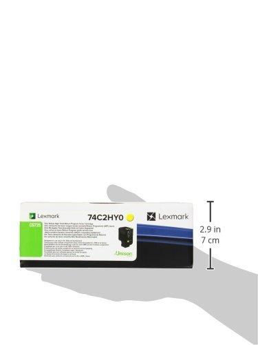 Lexmark 74C2HY0 tonerio kasetė Originalus Geltona 1 vnt