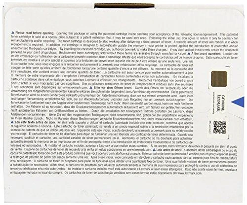 Lexmark 74C2SM0 tonerio kasetė Originalus Rausvai raudona 1 vnt