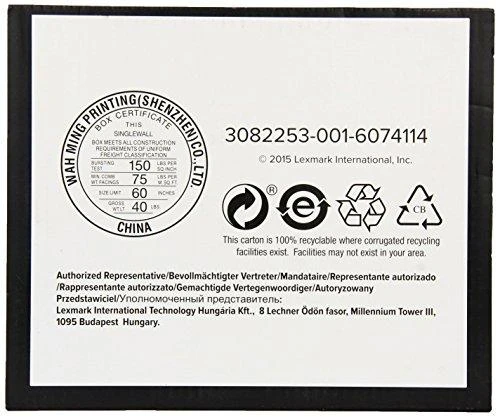 Lexmark 74C2SM0 tonerio kasetė Originalus Rausvai raudona 1 vnt