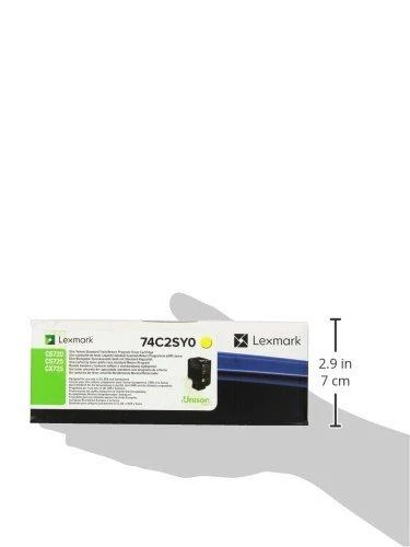 Lexmark standartinės našumo dažų kasetė | Kasetė | Geltona