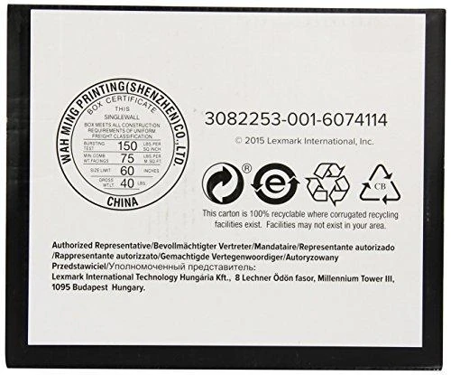 Lexmark standartinės našumo dažų kasetė | Kasetė | Geltona