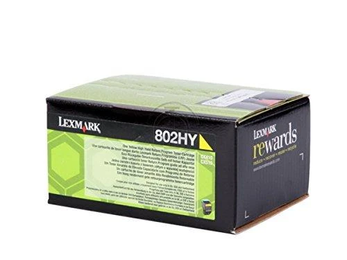 Lexmark 80C2HY0 | 802HYE Geltona High Yield Corporate Cartridge (3k) | Kasetė | Geltona