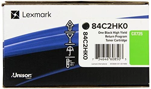 Lexmark 25K Juodas Return Program Toneris Cartridge (CX725) | Lexmark Juodas