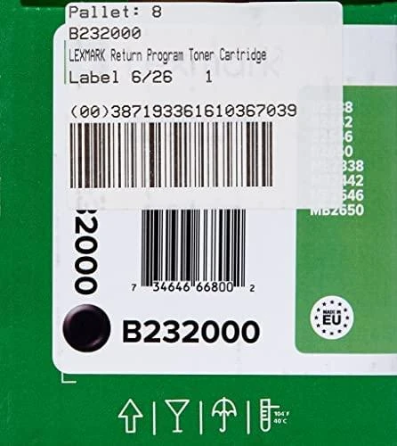 Lexmark B232000 | Cartridge | Juodas
