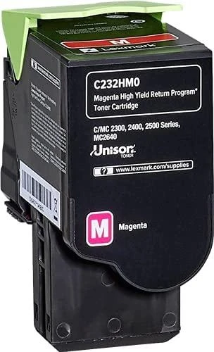 Lexmark C232HM0 tonerio kasetė Originalus Rausvai raudona 1 vnt