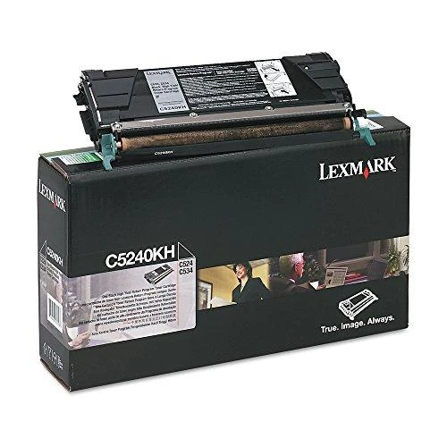 Lexmark C5240KH Cartridge, Juodas, 8000 pages