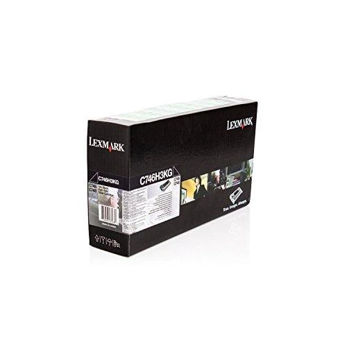 Lexmark C746H3KG | C746, C748 Juodas High Yield Corporate Cartridge | Kasetė | Juodas