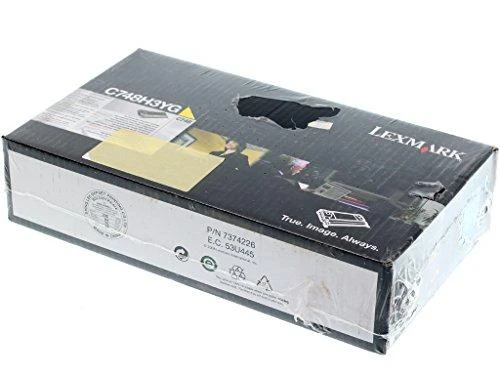 Lexmark C748H3YG kasetė, Geltona, 10000 puslapių