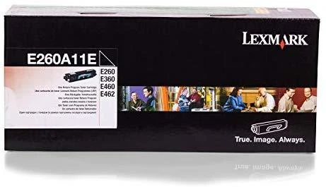 Lexmark E260A11E Cartridge, Juodas, 3500 pages