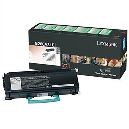Lexmark E260, E360, E460 cartridge juodas