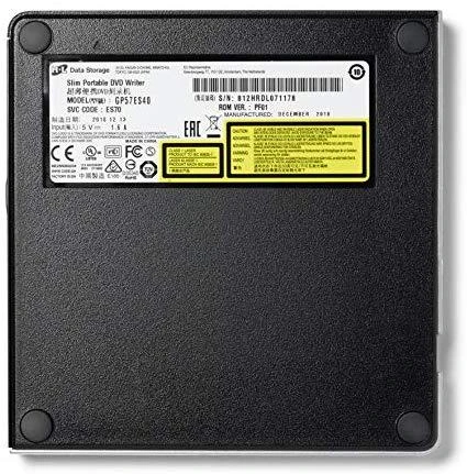 LG Hl Data Storage H.L duomenų saugykla | Itin plonas nešiojamasis DVD rašiklis | GP57ES40 | Sąsaja USB 2.0 | DVD±R/RW | CD skaitymo greitis 24 x | CD įrašymo greitis 24 x | Sidabras | Stalinis kompiuteris / Nešiojamasis kompiuteris