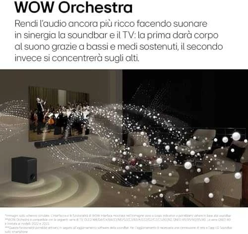 Namų kino sistema LG Soundbar su Dolby Atmos ir 5.1.3 kanalais | S90TY | Bluetooth