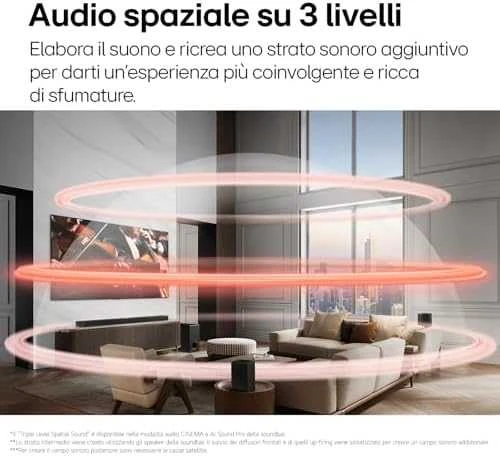 Namų kino sistema LG Soundbar su Dolby Atmos ir 5.1.3 kanalais | S90TY | Bluetooth